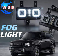 Feux de jour LED ABS pour pare-chocs avant, feux antibrouillard avant, feux de jour pour Chery Jetour T2, pièces de modification automobile