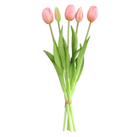 Fleurs en soie réutilisables et durables pour Noël, la fête des mères, présentation multi-scènes pour hôtels, restaurants, bars – Fourniture en gros moderne faite à la main