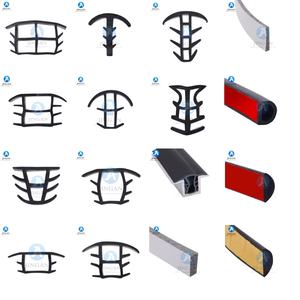Strip penyegel ekstrusi karet SR silikon <span class=keywords><strong>EPDM</strong></span> tahan air panel fotovoltaik daya matahari berbentuk T produk karet tahan lama - Product Image 3