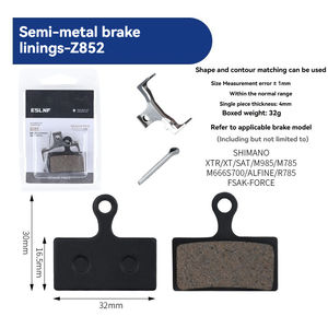ZH新能源电动汽车碳陶陶瓷前刹车片汽车配件1年保修中国制造替换件 - Product Image 3