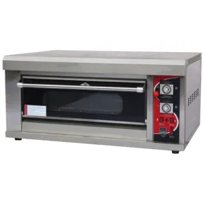 Factory Direct Sale Customized Single Deck 2 Tray Gas Bake Deck Oven Gas & commercial Oven For Bread