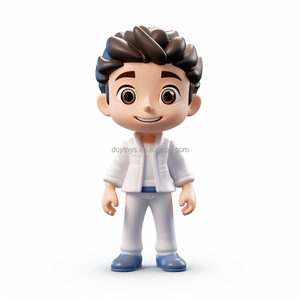 Anime Game Character 3D PVC Plastic Adult Promotional Collection Toy Figure with Customized Packaging