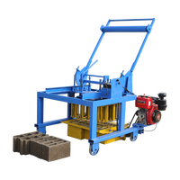 Machine de fabrication de blocs mobile Machine de pose de briques