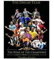 Ronaldinho [R]10 Prosecco DOC Vin étincelant blanc italien 0.750 L Bouteilles le vin du champion Sélection GVERDI Made Italy Wine