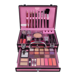 1104B1 Kit completo de maquillaje de belleza profesional para mujer, juego completo de caja de papel, caja de maquillaje de cosméticos de lujo, juegos de regalo todo en uno - Product Image 2