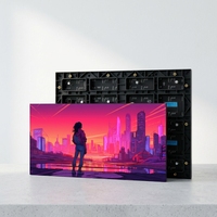 Modul Layar LED Warna Penuh Luar Ruangan PH3.076, Refresh Rate 3840, Kecerahan 5000, HDR10, Tahan Air IP65, Layar Terbaca di Bawah Sinar Matahari