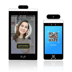 Android 8 дюймов PCPA сенсорный экран лицо/отпечаток пальца/QR-код/<span class=keywords><strong>NFC</strong></span> контроль доступа планшет с термокамерой - Product Image 1