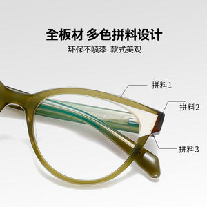 Gafas <span class=keywords><strong>de</strong></span> Acetato MORESE F22104 <span class=keywords><strong>de</strong></span> Diseño Moderno y Colorido <span class=keywords><strong>para</strong></span> Hombre y <span class=keywords><strong>Mujer</strong></span>, <span class=keywords><strong>Lentes</strong></span> con Protección Anti Luz Azul, <span class=keywords><strong>para</strong></span> Todas las Formas <span class=keywords><strong>de</strong></span> Rostro, Montura Completa, OEM - Product Image 2