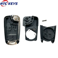 Coque de remplacement pour clé de voiture en gros, 2/3 boutons, pour boîtier de clé O-pel