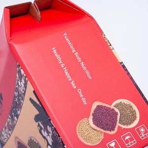 Boîtes cadeaux gourmandes personnalisées en gros pour noix, céréales et snacks avec un design créatif en papier tressé - Product Image 5