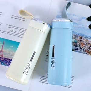 Thiết kế mới thời trang chai nước du lịch đôi tường hiện đại đơn giản chai thủy tinh uống <span class=keywords><strong>Flask</strong></span> với nâng dây - Product Image 6