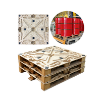 Palette en bois moulée à chaud MDI haute performance 45,5 pouces, certifiée FSC, grande capacité 1140 mm, pour la fabrication de palettes en bois pressé