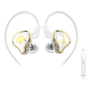 Audífonos Intrauditivos con Cable QKZ AK6 <span class=keywords><strong>Ares</strong></span> de 3.5 mm con Cancelación de Ruido y Micrófono para Deportes - Product Image 2