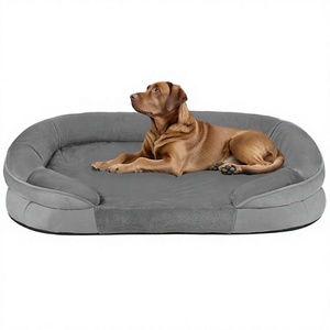 Cama Extra Grande para Perro, Impermeable, con Soporte de Espuma Viscoelástica, Funda Extraíble, Base Antideslizante, 45 Pulgadas, Ortopédica, Lavable - Product Image 1