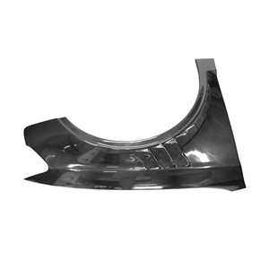 Garnitures de garde-boue avant en fibre de carbone véritable Style <span class=keywords><strong>TK</strong></span> pour Audi A3 S3 8V 2017-2019 A4 Garnitures de garde-boue - Product Image 3