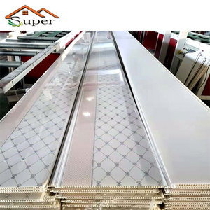 Waterproof Plafond <strong>Lambris</strong> <strong>Pvc</strong> Suspended Tubular False Ceiling Lining Panel 6m - Product Image 2