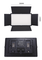 Lampe LED RVB U800 colorée pour studio photo, caméra, enregistrement vidéo, panneau lumineux LED RVB pour YouTube, TikTok, LIVE