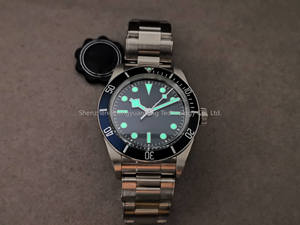 High Quality Men's Mechanical <b>Watch</b> with for Top Movement Sapphire Crystal 904L Stainless Steel Diver Feature Wholesale - Product Image 5