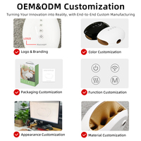 Nouveau masseur de mains rechargeable pour paume, doigts et poignets, avec chaleur, compression et pétrissage, soulage la douleur et l'engourdissement des mains