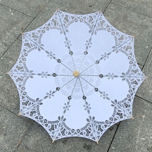 <span class=keywords><strong>Parapluie</strong></span> <span class=keywords><strong>en</strong></span> <span class=keywords><strong>dentelle</strong></span> artisanale de qualité supérieure <span class=keywords><strong>pour</strong></span> femmes <span class=keywords><strong>mariage</strong></span> décoratif Style suspendu photographie voyage coton brodé princesse <span class=keywords><strong>parapluie</strong></span> - Product Image 5