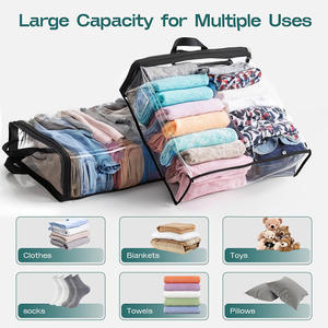 Sacs de rangement pour vêtements à domicile, housses anti-mites, <span class=keywords><strong>mini</strong></span> pochettes, sacs de déménagement, rangement et organisation des meubles et des armoires - Product Image 3