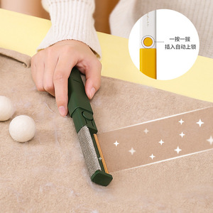 <b>Pet</b> Hair Remover Electrostatic <b>Brush</b> For Dog Cat Sofa Clothing With Combo <b>Brush</b> Head Shaving Tool Green - Product Image 1