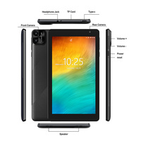Tablet PC Android 15 de 7 Pulgadas con WiFi, Octa Core Allwinner A523, Fabricada en Shenzhen por OEM
