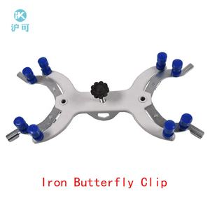 <span class=keywords><strong>Pinza</strong></span> de <span class=keywords><strong>mariposa</strong></span> de doble Bureta de plástico para <span class=keywords><strong>laboratorio</strong></span> - Product Image 6