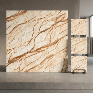Alaska Light 2x2feet Decorative Porcelain Tiles Elegant Stone Look Interior <b>Floor</b> Wall Collection 8mm - Product Image 1