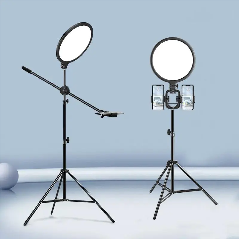 Photography Light Panel 3500-8500K 10ich Ring Light Led Light for Video Photo Studio Shooting Make-up Fill