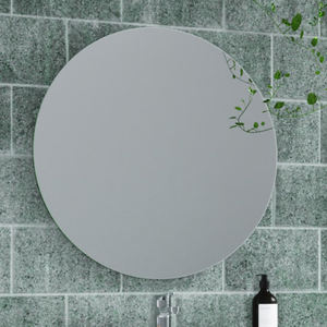 Espejo Redondo de 60 cm de Diámetro, Espejo de Baño para Montar en la Pared - Product Image 1