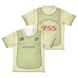 OEM Custom Soccer <b>Shirts</b> High Quality Embroidery Quick Drying Polyester Sportswear Team Football Jersey - Product Image 2