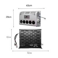 Climatiseur de stationnement portable 12V/24V pour camion, alimenté par batterie, compatible avec d'autres systèmes 12V