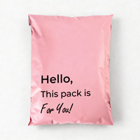 Sacs d'expédition pour vêtements et chaussures, enveloppes polymailers pour impression personnalisée de logo, imperméables, résistantes aux déchirures, biodégradables
