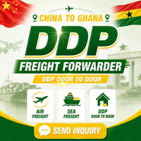 Agent d'expédition DDP de Chine vers le Ghana, Expédition DDP au Ghana avec dédouanement, Transitaire