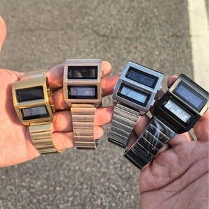 Montre Sportive Y2K Rétro Carrée Multifonctionnelle Tendance avec <span class=keywords><strong>Calendrier</strong></span> Numérique, Chronographe, Lumineuse, Étanche et Bracelet en Acier 36mm – Vente en Gros - Product Image 2