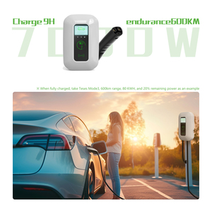 Chargeur de voiture électrique intelligent E-mingze Factory Outlet 7 kW AC avec affichage intelligent et contrôle par application, niveau 2, pour usage domestique et professionnel - Product Image 4