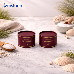 Caja de Embalaje de Cartón Cilíndrica Personalizada, Reciclable, de Grado Alimenticio, para Café, Té de Hojas Sueltas, Galletas, Sal Marina, Tubo de Papel Kraft - Product Image 3