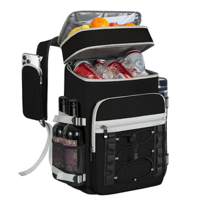 <span class=keywords><strong>Borsa</strong></span> Termica in Pelle di Grande Capacità, Impermeabile, <span class=keywords><strong>a</strong></span> Doppia Tracolla, per Campeggio e Spiaggia, Design Moderno e Minimalista - Product Image 5