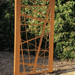 เสาเหล็กคอร์เทนสไตล์วินเทจ สำหรับตกแต่งสวน บ้าน และร้านค้าปลีก - Product Image 3