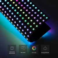 DC5v Ws2812b SK6812 LED Dot Matrix Berkualitas Tinggi 8*32 16*16 8*8 Digital Addressable
