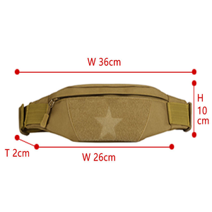 Multi-Function Anti-Theft Tactical <b>Phone</b> Waist <b>Bag</b> Travel Outdoor Sports Customized Pattern Jogging <b>Bags</b> Zipper Music Running - Product Image 4