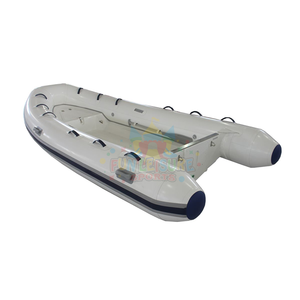 Pvc rigido gommone pesca barca zodiaco pontone pesanti alta qualità assalto barca elettrica fiume gommone - Product Image 4
