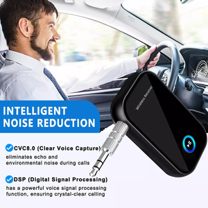 Ricevitore <span class=keywords><strong>Bluetooth</strong></span> Aux <span class=keywords><strong>BT</strong></span>-15 per Auto, Adattatore Audio <span class=keywords><strong>Bluetooth</strong></span> V5.0 per Auto, Ricevitore <span class=keywords><strong>Bluetooth</strong></span> 5.0 da 3,5mm per Altoparlanti Auto Ecc - Product Image 6