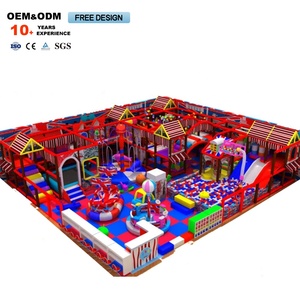 Customized Colorful <b>Swinging</b> British Castle-themed Children's <b>Slide</b> Playground, Indoor Children's Educational Challenge Park - Product Image 4