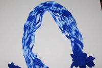Tissu en maille de nylon hautement élastique, bicolore, pour la confection de fleurs artificielles DIY