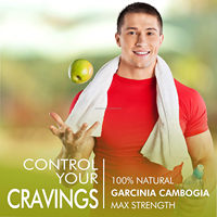 Pilules de Garcinia Cambogia 100% pures, capsules d'extrait de Garcinia Cambogia avec 95% de HCA, pour contrôler les envies alimentaires, complément bloqueur de glucides