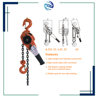 Palans à chaîne manuels de petite taille de haute qualité, directement de l'usine, pour le levage de charpentes