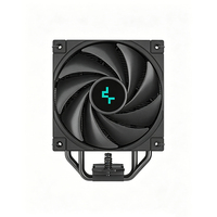 Refroidisseur d'air pour processeur DeepCool AK400 DIGITAL noir pour Intel LGA1700 1200 et AMD AM5 AM4 avec affichage de l'état