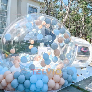 Fiesta infantil 4m <span class=keywords><strong>Casa</strong></span> de diversión Gigante Claro Cúpula inflable Tienda de burbujas Transparente Impermeable Globos de burbujas <span class=keywords><strong>Casa</strong></span> en <span class=keywords><strong>alquiler</strong></span> - Product Image 4